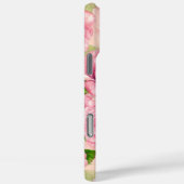 Roze waterverf rozen patroon Case-Mate iPhone case (Achterkant / Rechts)