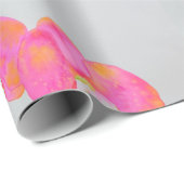 Roze waterverf schilderij cadeaupapier (Rol Hoek)