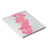 Roze waterverf schilderij notitieblok (Schuin)