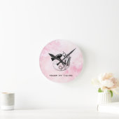 Roze Waterverf schoonheidssalon Ronde Klok (Huis)