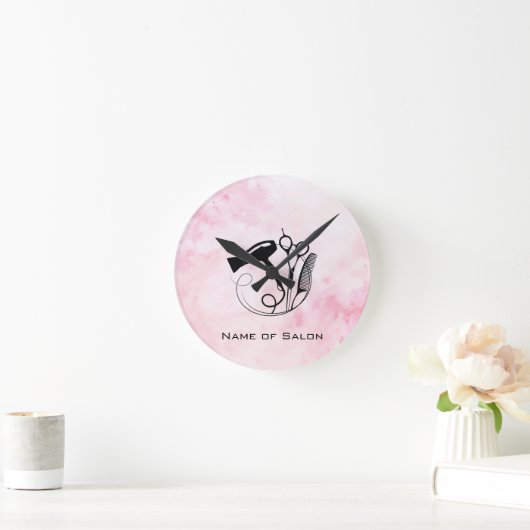 Roze Waterverf schoonheidssalon Ronde Klok (Huis)