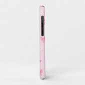 roze waterverf speelse bloem telefoonhoes Case-Mate iPhone case (Achterkant/links)