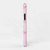 roze waterverf speelse bloem telefoonhoes Case-Mate iPhone case (Achterkant/rechts)