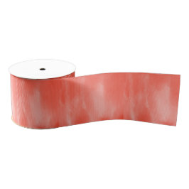 Roze waterverf stijl grosgrain lint