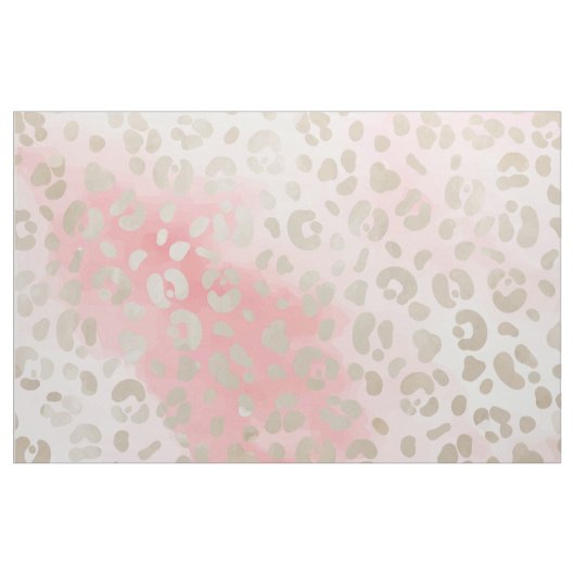 Roze waterverf stof (Yard (91,4 cm))