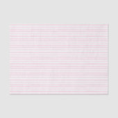 Roze Waterverf Stripes Tissuepapier (Voorkant)