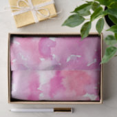 Roze Waterverf Tie Dye Design Pinks geverfd Tissuepapier (Geschenk)