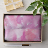 Roze Waterverf Tie Dye Design Pinks geverfd Tissuepapier (Geschenk)