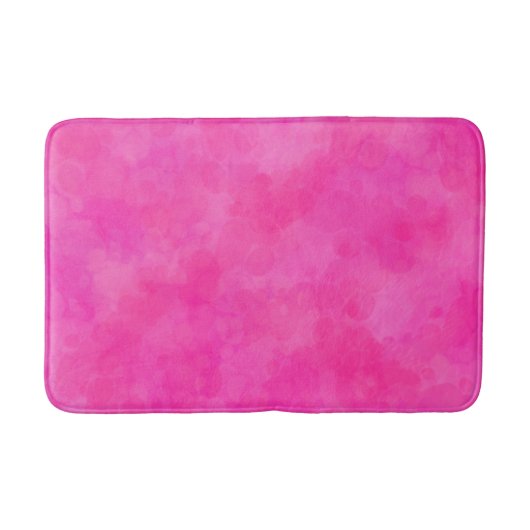 Roze Waterverf Tie Dye Print Badmat (Voorkant)
