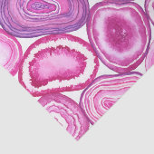 Roze waterverf tissuepapier (Detail)