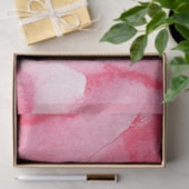 Roze Waterverf Tissuepapier (Geschenk)