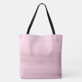 Roze Waterverf Tote Bag (Achterkant)