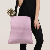 Roze Waterverf Tote Bag (Dichtbij)