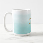 Roze Waterverf tropische ananas Koffiemok (Links)