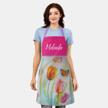  roze Waterverf Tulp Tulp's Apron