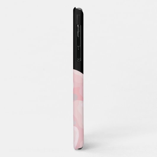 Roze Waterverf ventilator op maat Case-Mate iPhone Case (Achterkant/links)
