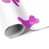 Roze Waterverf Verf Dagen Cadeaupapier (Rol Hoek)