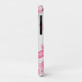 Roze Waterverf Vlinder Bloem Tuin Case-Mate iPhone Case (Achterkant/links)