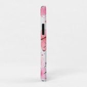 Roze Waterverf Vlinder Bloem Tuin Case-Mate iPhone Case (Achterkant/rechts)