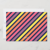 Roze Waterverf Vlinders Verjaardagsuitnodiging Kaart (Achterkant)