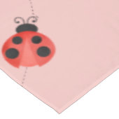 Roze waterverf vlindervlindertjes tafelkleed (Gekanteld)