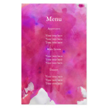 Roze Waterverf Wedding