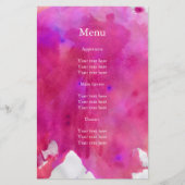 Roze Waterverf Wedding (Voorkant)