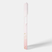 Roze Waterverf Whimsical Quirky Girl Coffee Run Case-Mate iPhone Case (Achterkant / Rechts)