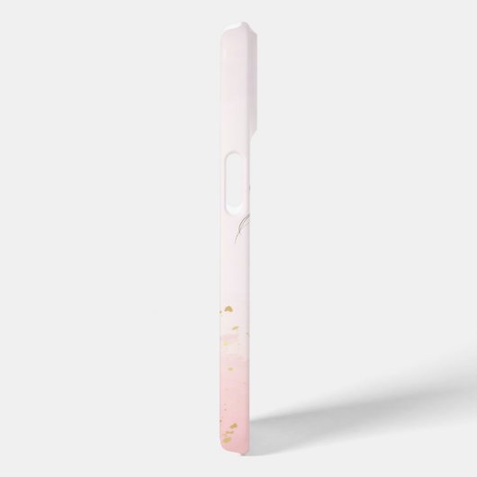 Roze Waterverf Whimsical Quirky Girl Coffee Run Case-Mate iPhone Case (Achterkant / Rechts)