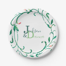 Roze Waterverf Wreath