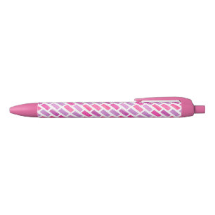 Roze Waterverf Zwarte Inkt Pen