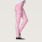 Roze Waterverf zwenken Leggings (Rechts)