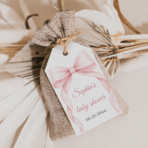Roze waterverfboog babyshower