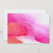 Roze Waterverven maken cadeaubon (Achterkant)