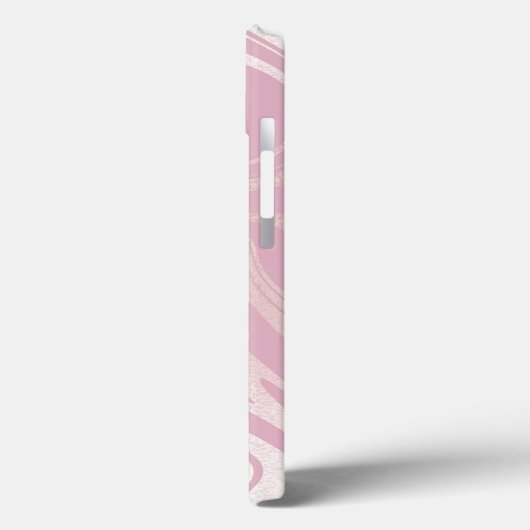 Roze waterverven roze achtergrond Case-Mate iPhone case (Achterkant / Links)