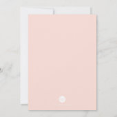 Roze we hebben een gehuwde uitnodiging... ... Deer Kaart (Achterkant)