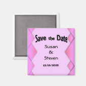 Roze Weave Magneet (Voorkant / Achterkant)