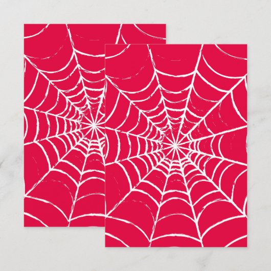 Roze Web Bedankkaart (Voorkant / Achterkant)