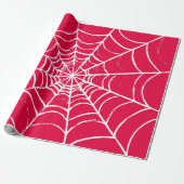Roze Web Cadeaupapier (Uitgerold)