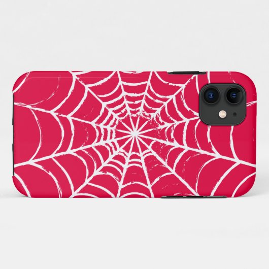 Roze Web Case-Mate iPhone Case (Achterkant (horizontaal))