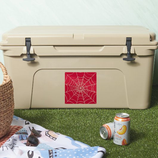 Roze Web Custom-Cut Vinyl Stickers (Koeler)