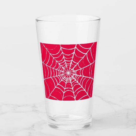 Roze Web Glas (Voorkant)