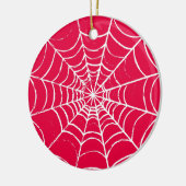 Roze Web Keramisch Ornament (Links)