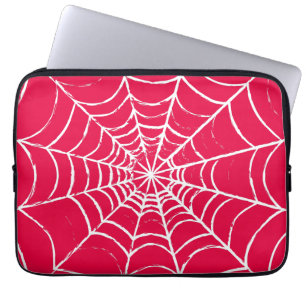 Roze Web Laptop Sleeve
