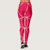 Roze Web Leggings (Achterkant)