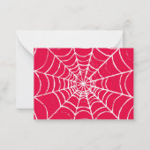 Roze Web Notitiekaartje (Achterkant)