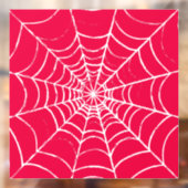 Roze Web Raamsticker (Vel 2)