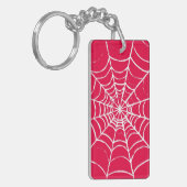 Roze Web Sleutelhanger (Voorkant Links)
