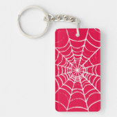 Roze Web Sleutelhanger (Voorkant)