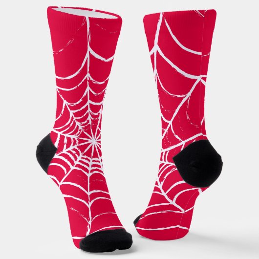 Roze Web Sokken (Gebogen)
